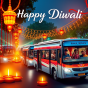 🌟 दीपावली की हार्दिक शुभकामनाएँ – राहुल बस सर्विस की ओर से&nbsp;🌟