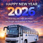 Happy New Year 2026 Message – Rahul Bus&nbsp;Service
